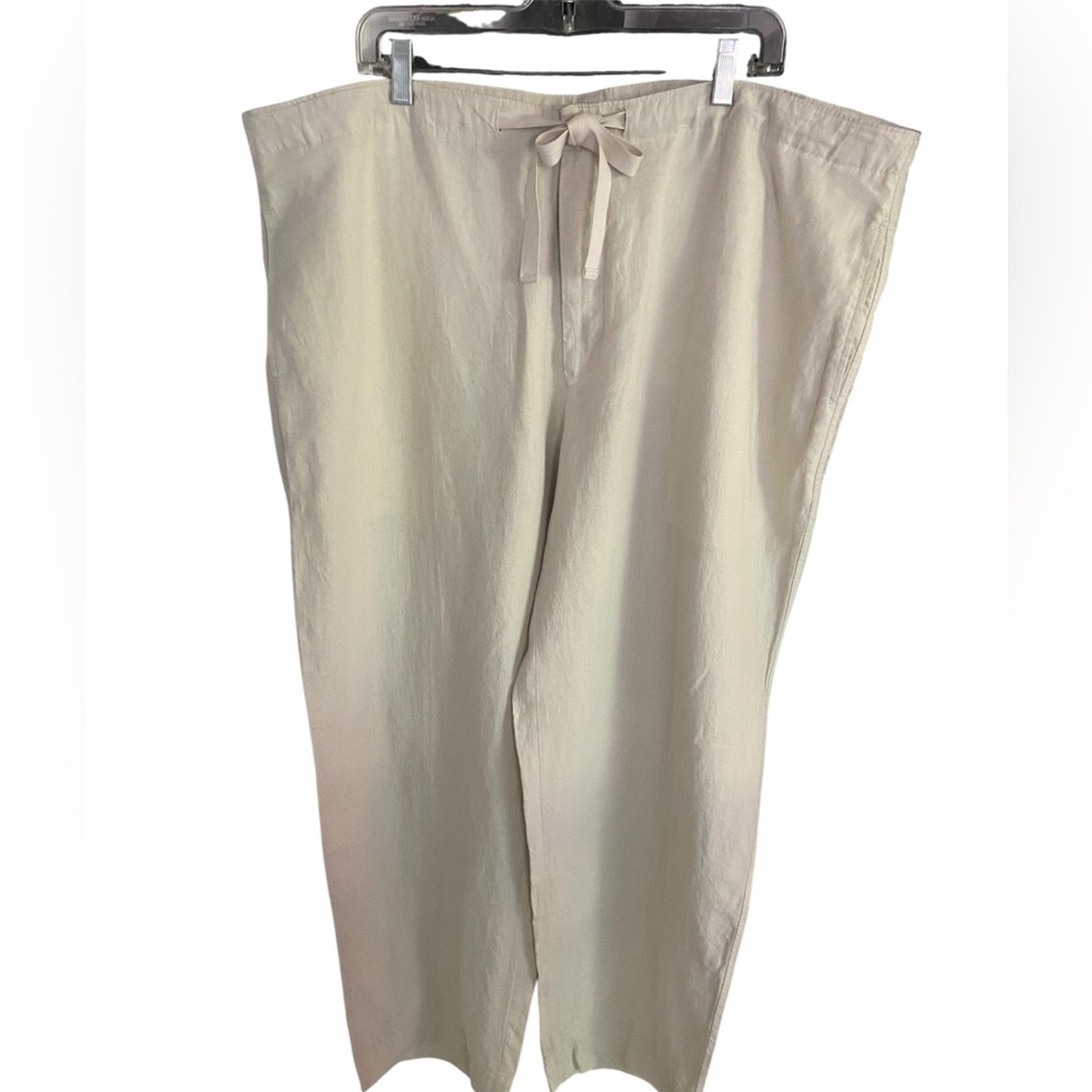 Nautica Women's Cream Drawstring Chinos